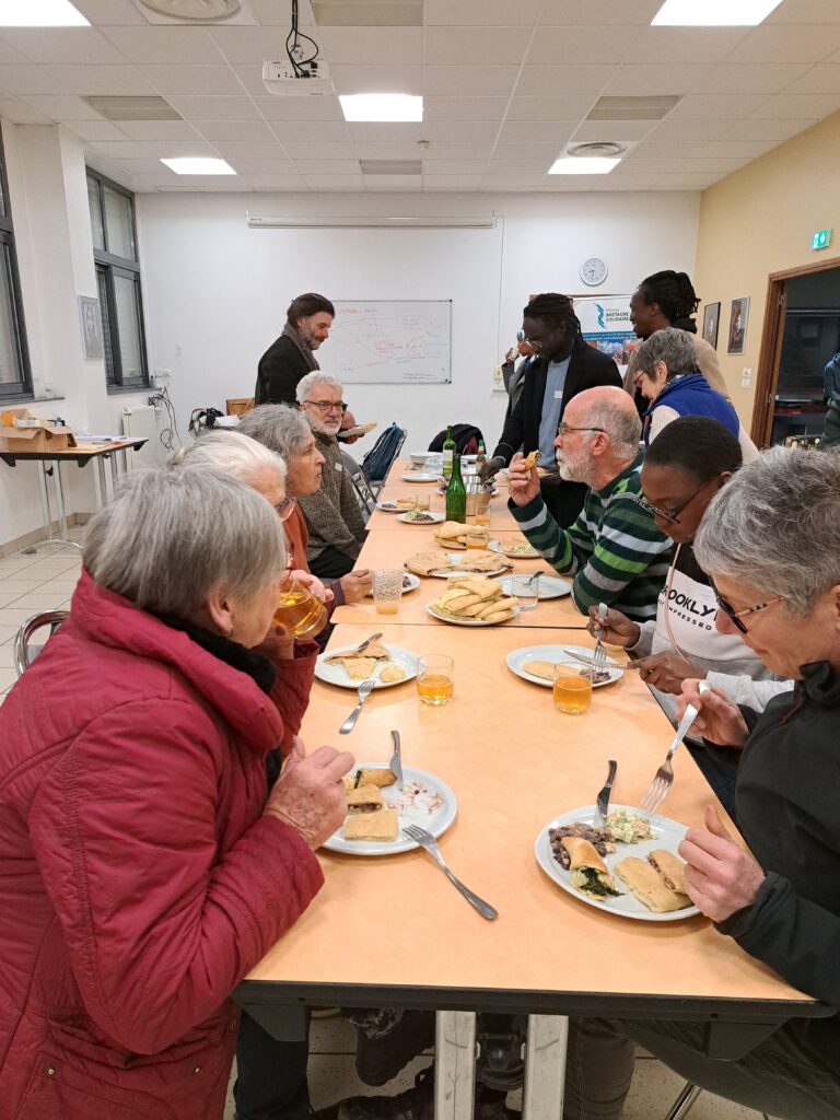 Repas géorgien et arménien